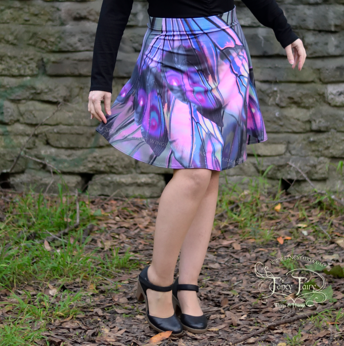 Unseelie Ellette Bright Flare Skirt Made to Order