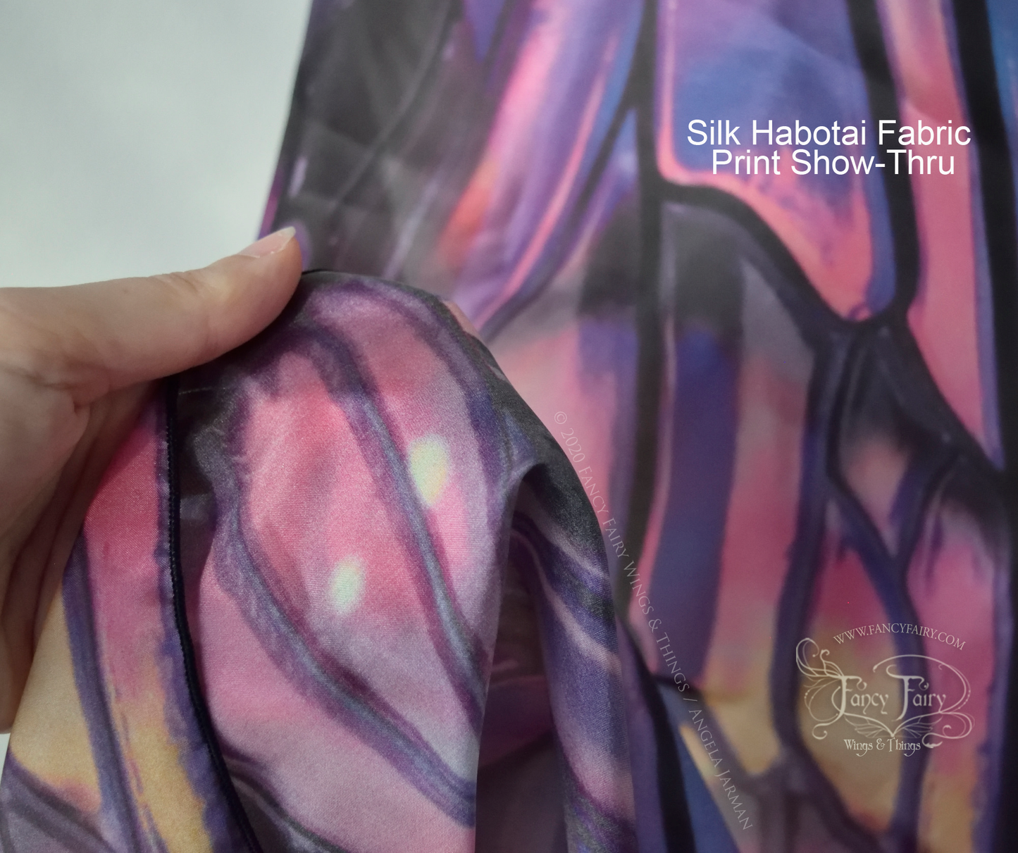 Unseelie Ellette Fairy Wings Scarf / Fabric Made to Order