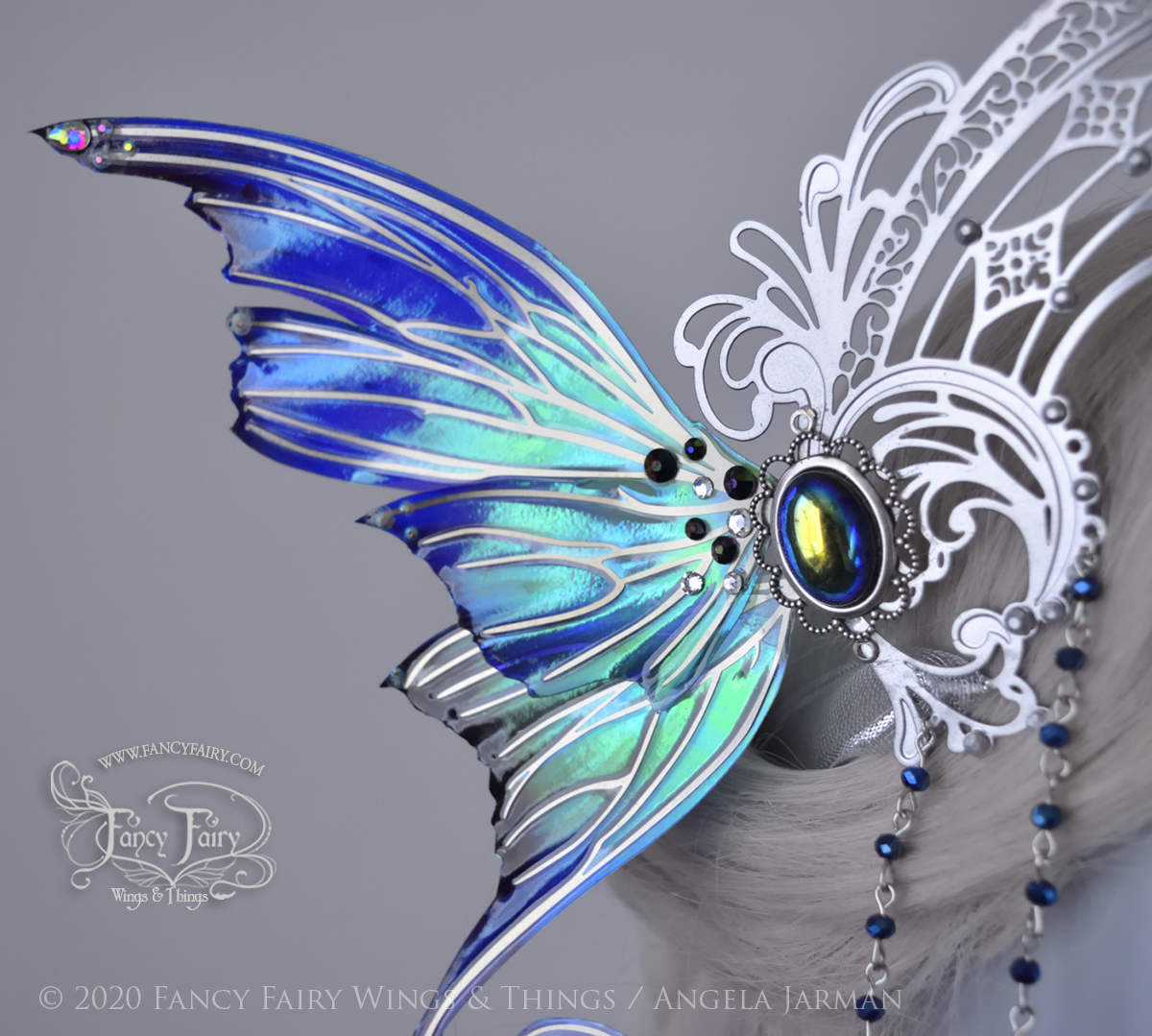 Aphrodite Azure Faerie Queen Crown