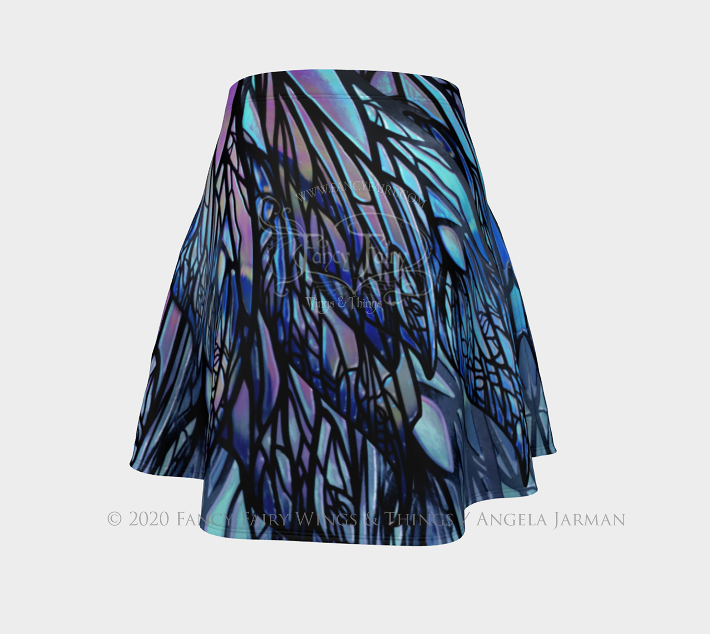 Colette Pixie Wing Flare Skirt, Made to Order