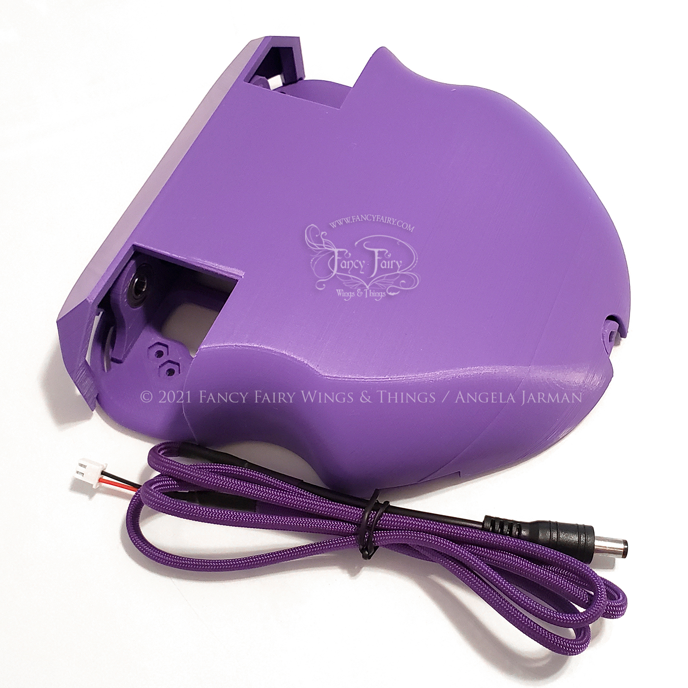 Flapping Fairy Wing Mechanism Kit in Matte Lavender with Cover