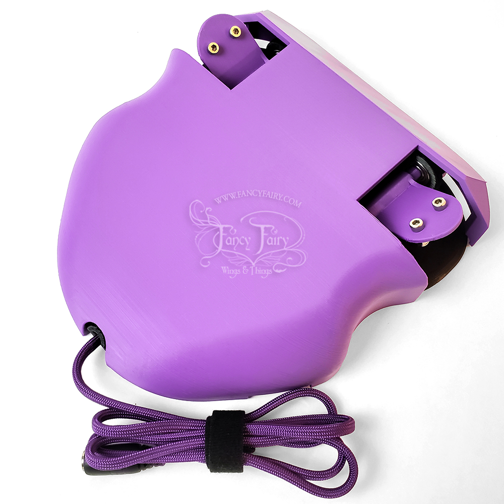 Flapping Fairy Wing Mechanism Pre-assembled in Matte Lavender with Cover