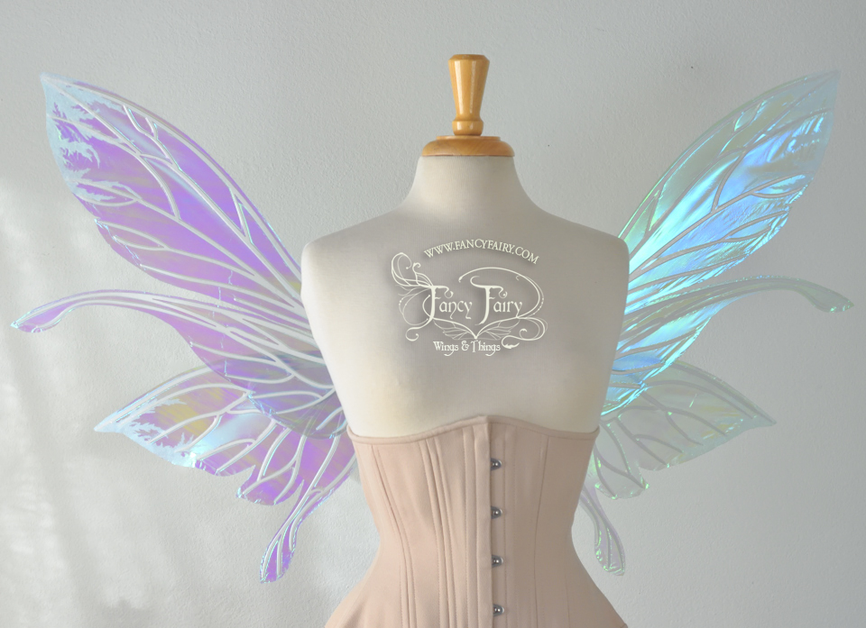 Salome Frost Fairy Wings with Flocking