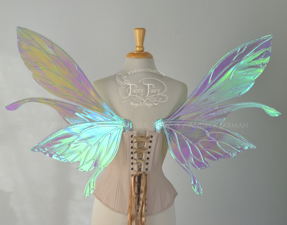 Salome Frost Fairy Wings with Flocking