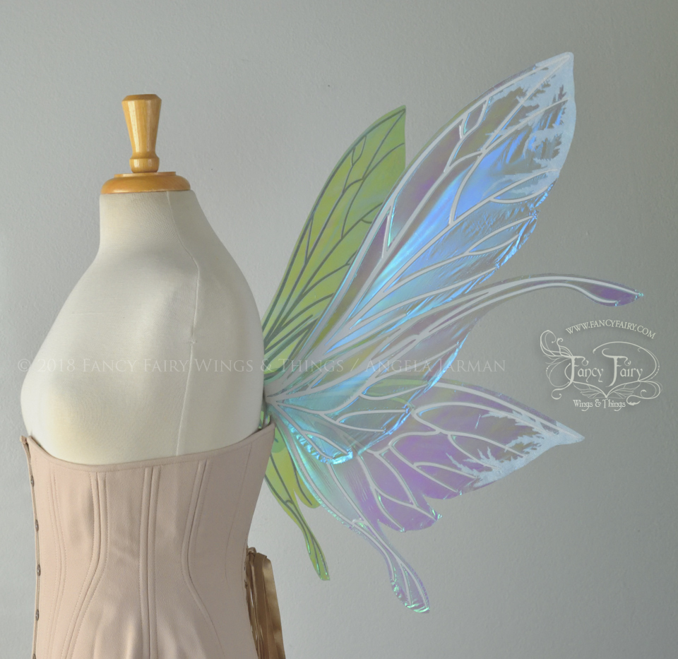 Salome Frost Fairy Wings with Flocking
