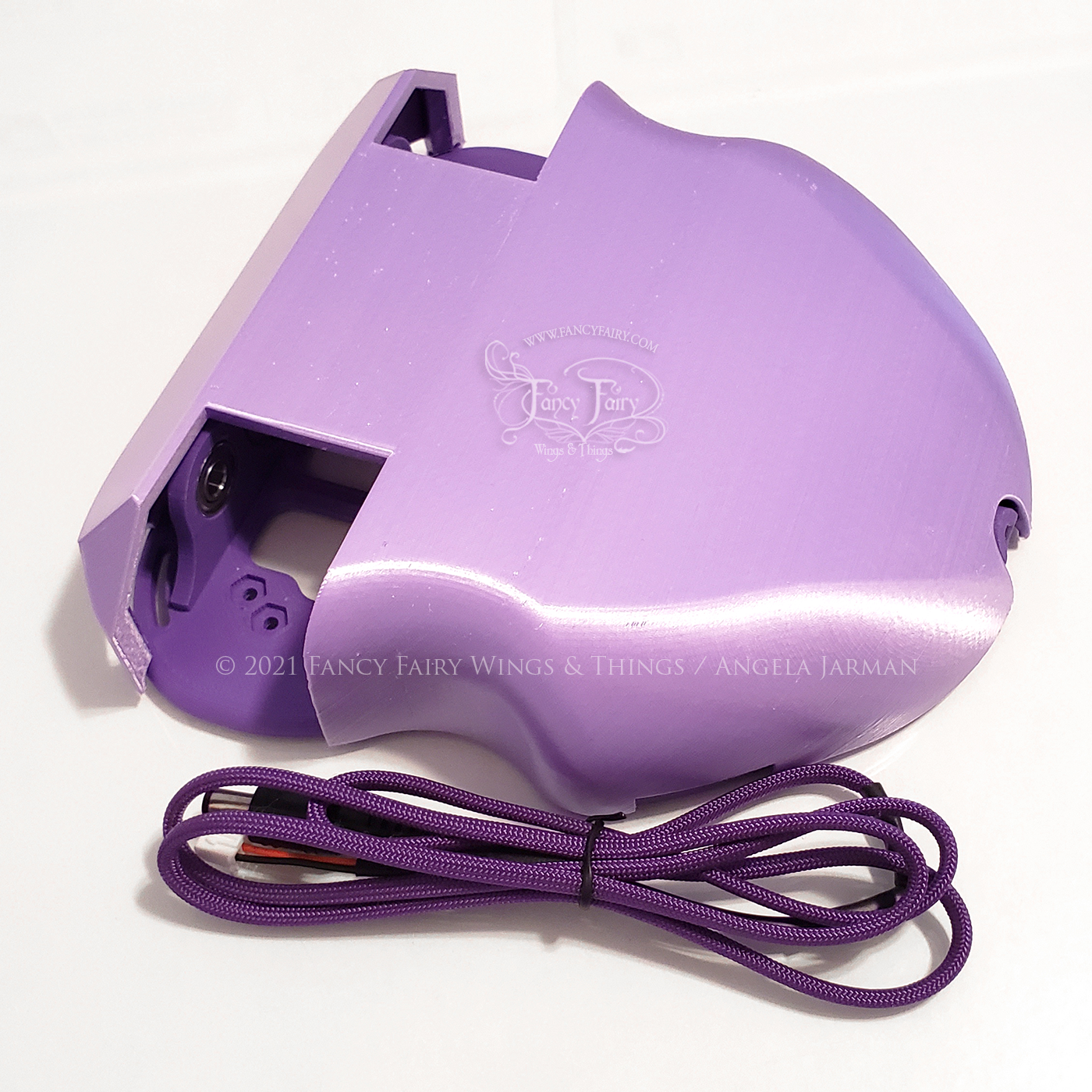 Flapping Fairy Wing Mechanism Kit in Silky Lavender with Cover