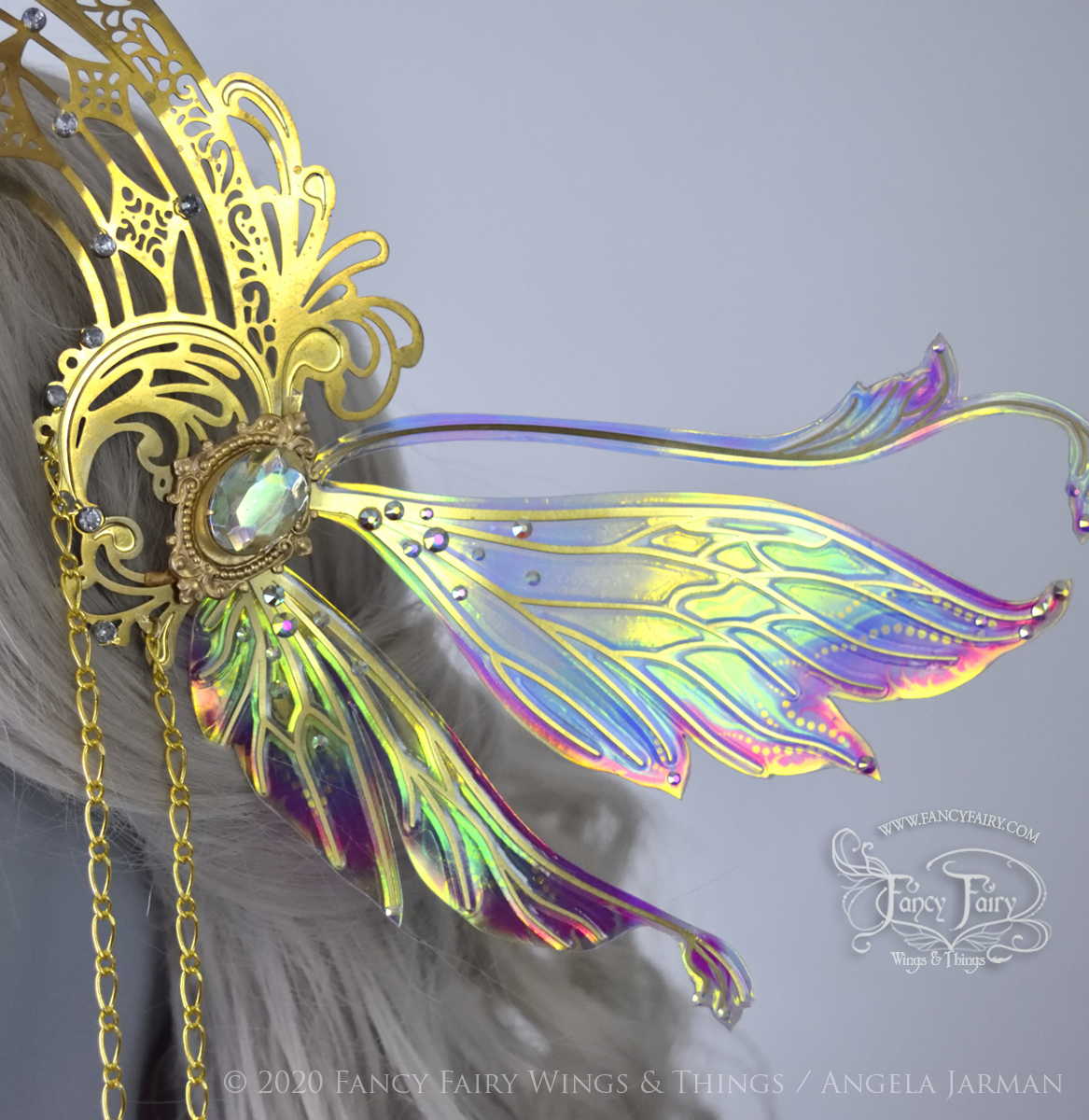 Vivienne Rainbow Fairy Queen Crown