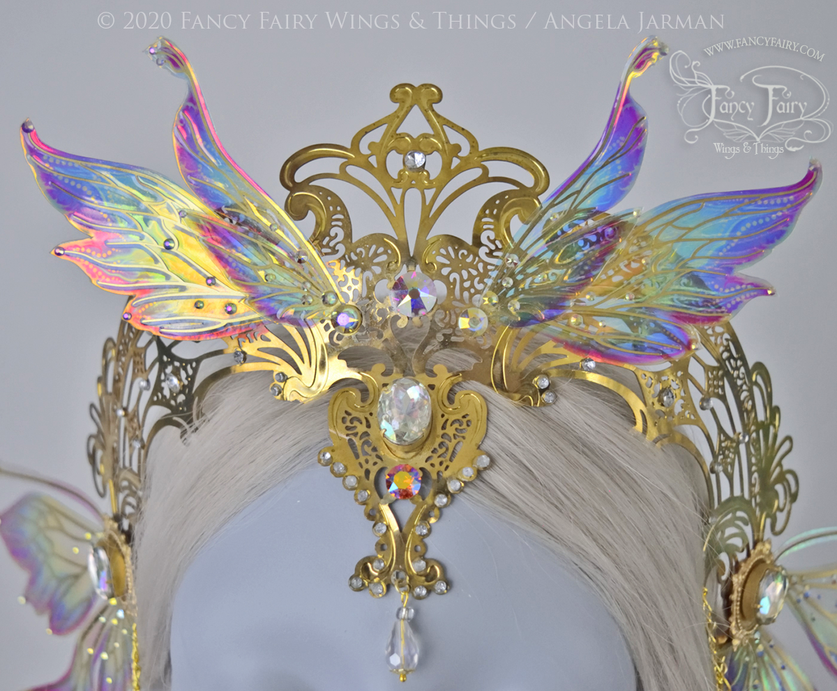 Vivienne Rainbow Fairy Queen Crown