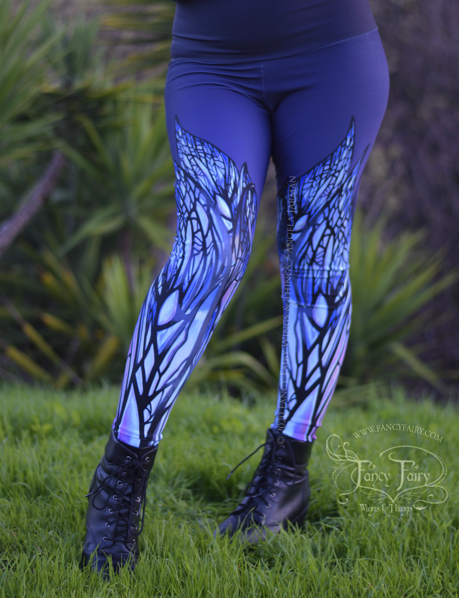 Colette Pixish Yoga Leggings Made to Order – Fancy Fairy Wings & Things