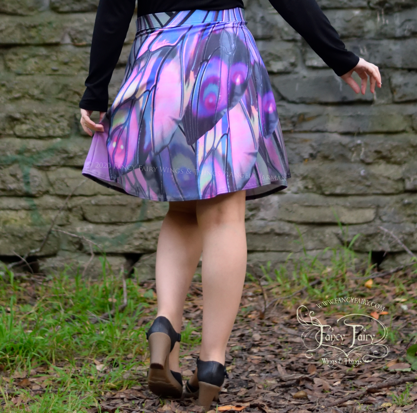 Unseelie Ellette Bright Flare Skirt Made to Order