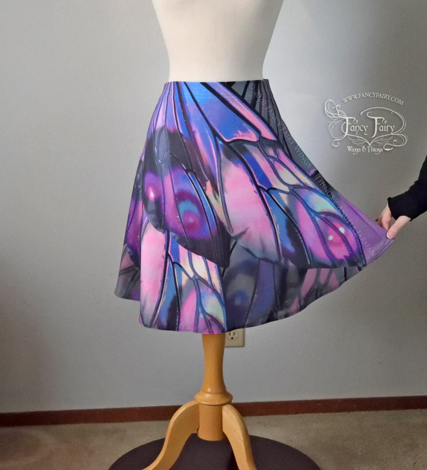 Unseelie Ellette Bright Flare Skirt Made to Order