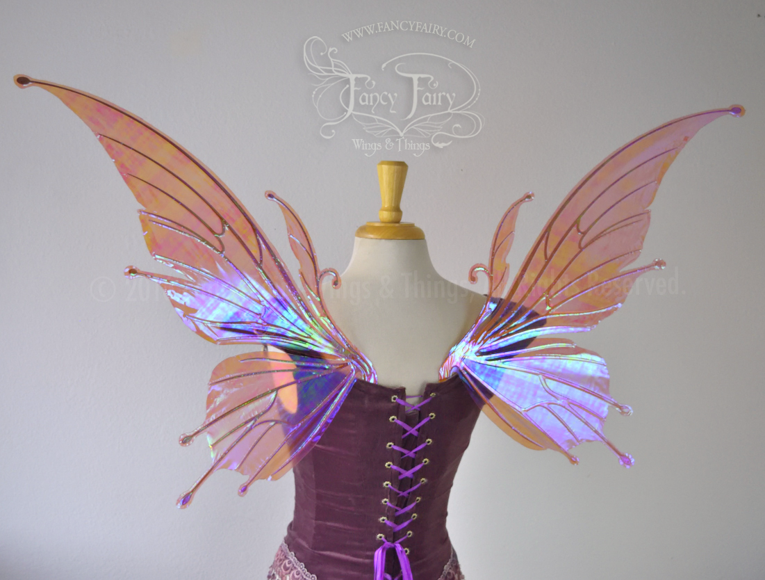 Made to Order Flora Iridescent Fairy Wings