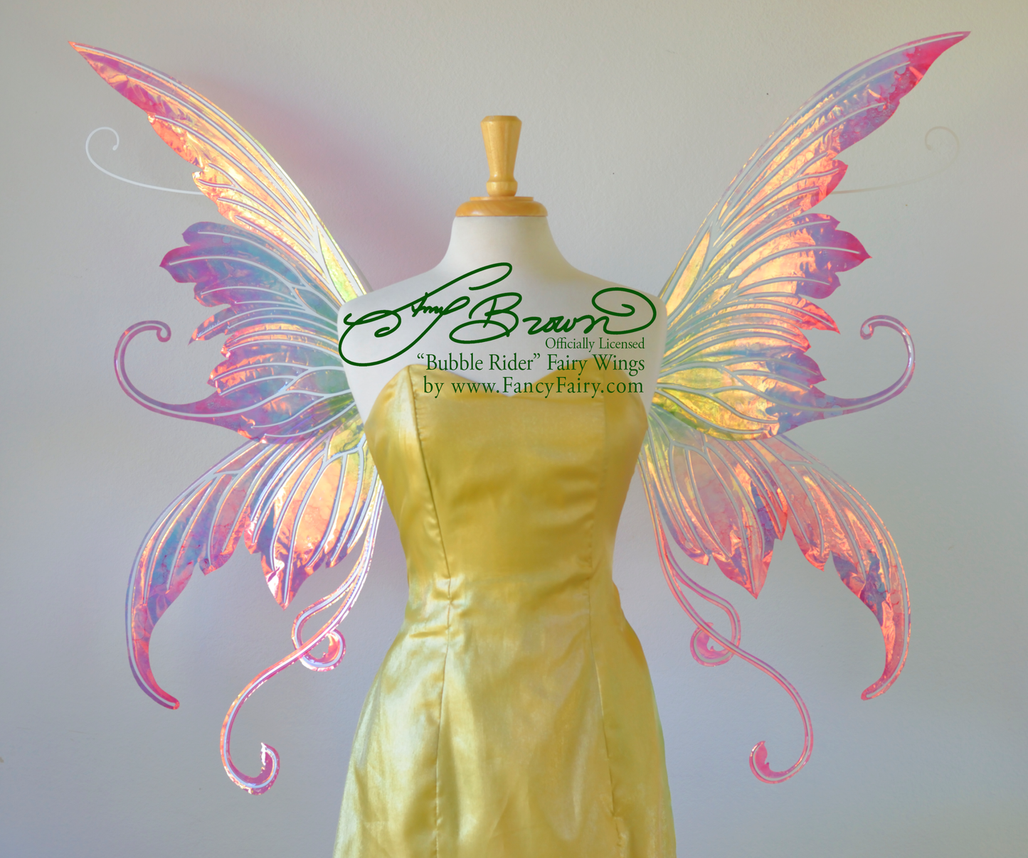 Officially Licensed Amy Brown 'Bubble Rider' Iridescent Fairy Wings Made to Order in your Colors