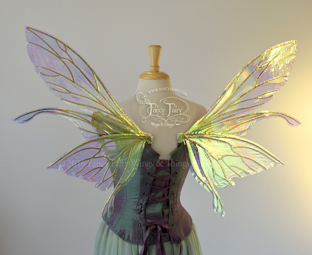 Made to Order Salome Iridescent Fairy Wings in Your Choice of Colors