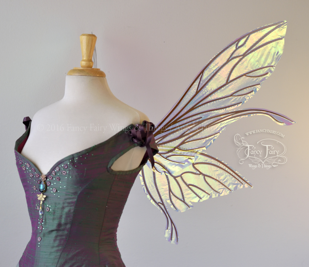 Made to Order Salome Iridescent Fairy Wings in Your Choice of Colors