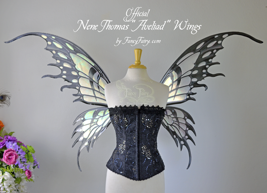 Extra Large / Giant Official Nene Thomas Painted Fairy Wings - MADE TO ORDER