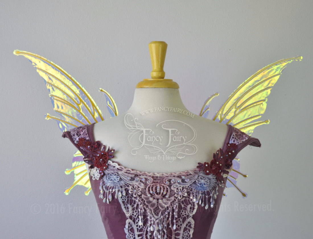 Made to Order Small Flora Iridescent Fairy Wings