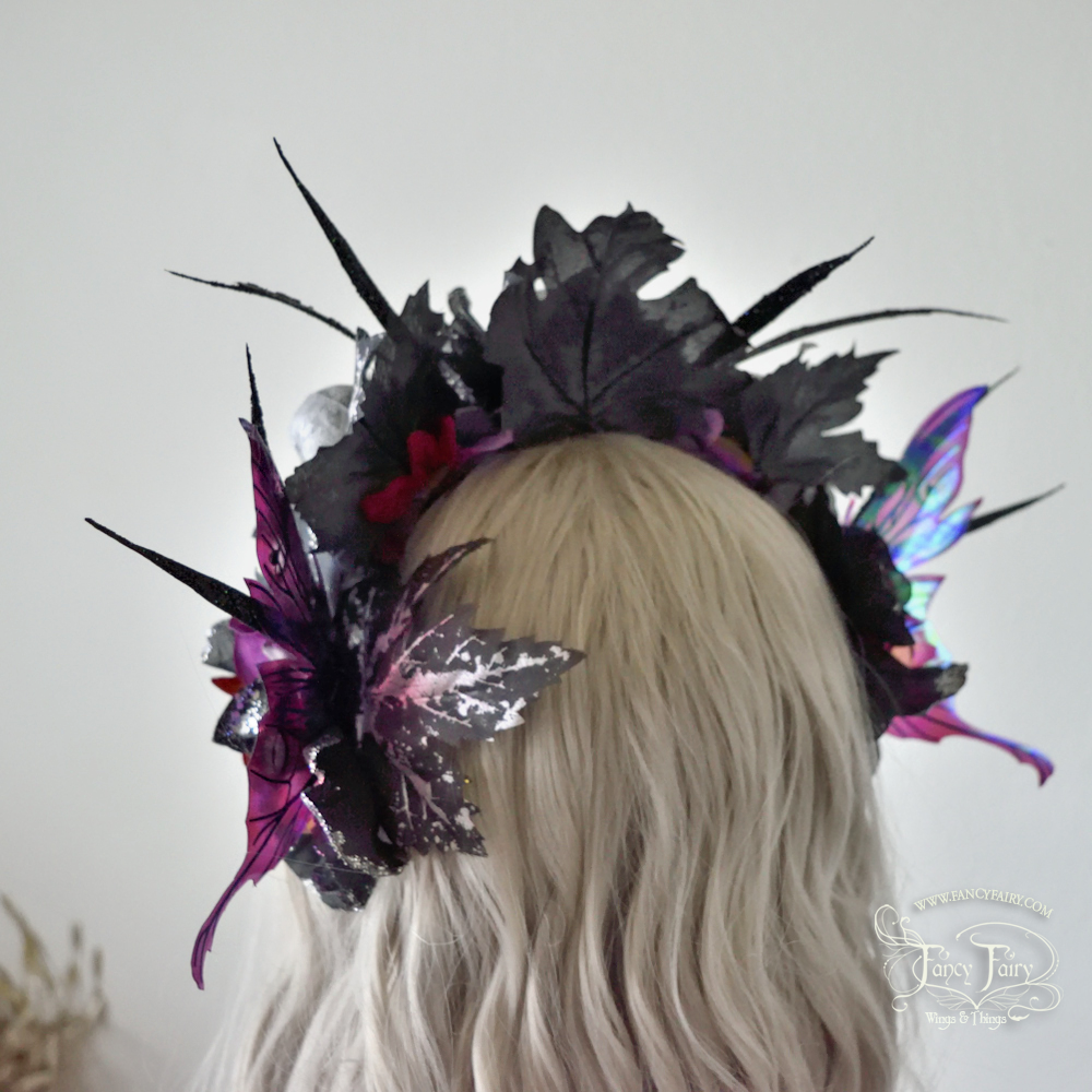 Morgana "Purple Decay" Gothic Fairy Headdress