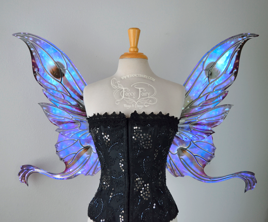 Guinevere Iridescent Fairy Wings in Eclipse