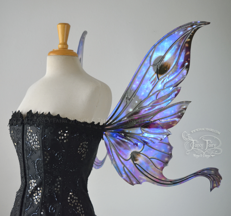 Guinevere Iridescent Fairy Wings in Eclipse