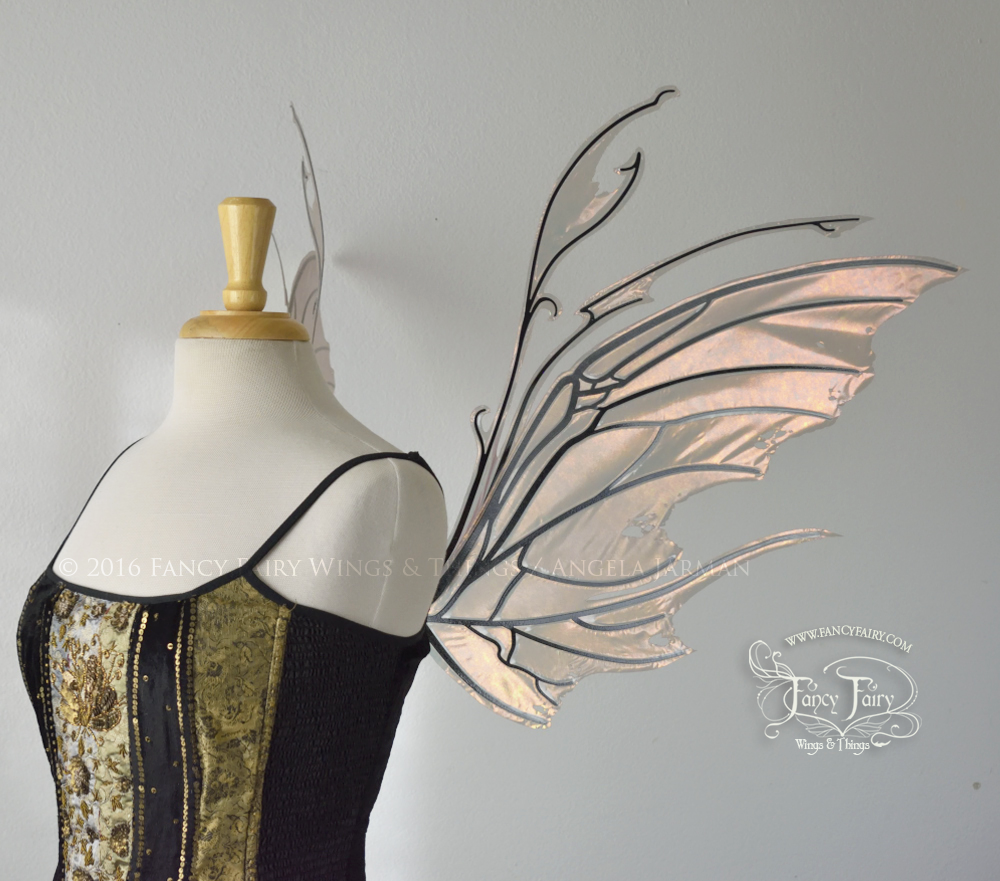 Made to Order Scythe Iridescent Fairy Wings in Your Choice of Colors