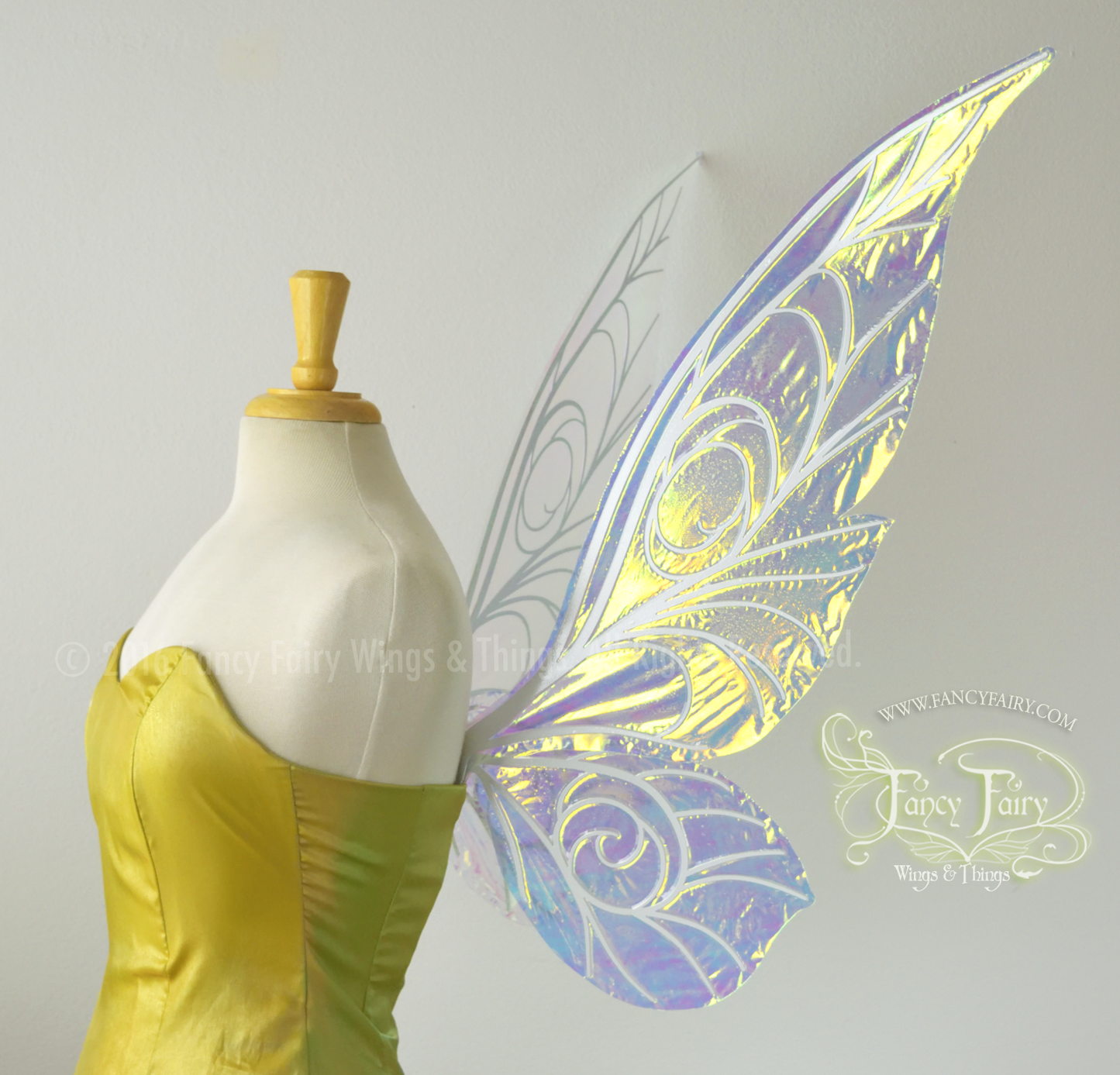 MADE TO ORDER - Trinket 26 inch Iridescent Fairy Wings in Your Choice of Colors