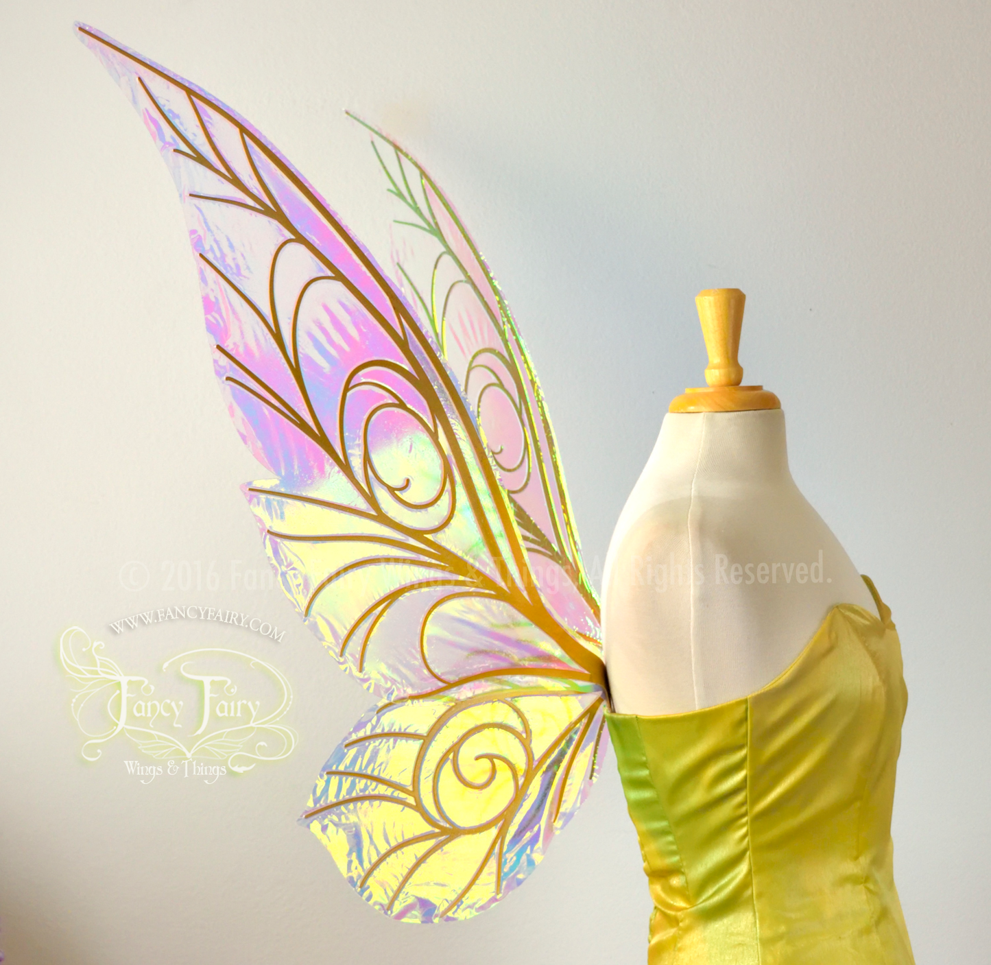 Made to Order Trinket Extra Large Iridescent Fairy Wings in Your Choice of Colors