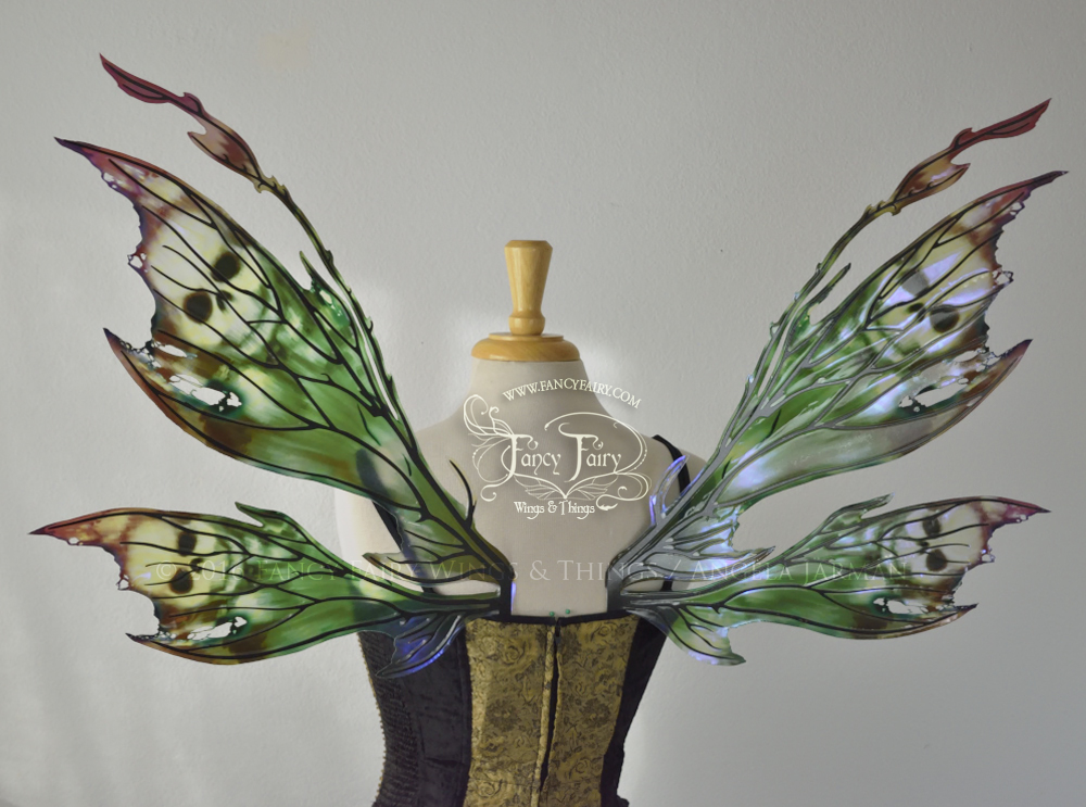 Thistle Deadly Absinthe Iridescent Fairy Wings