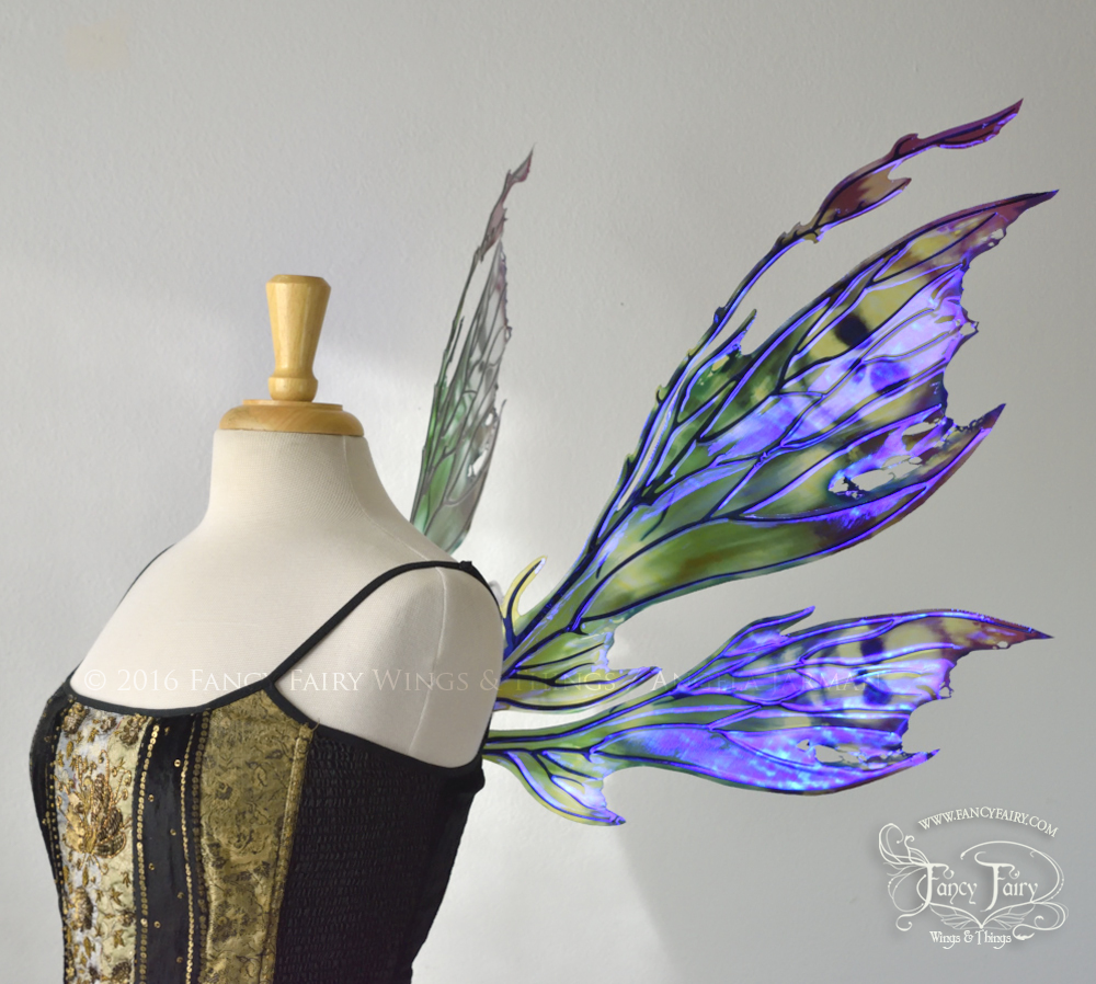 Thistle Deadly Absinthe Iridescent Fairy Wings