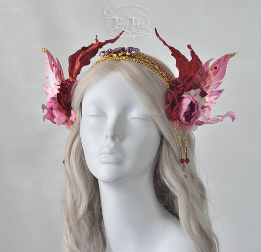 Valentine Fairy Headdress with Guinevere wings