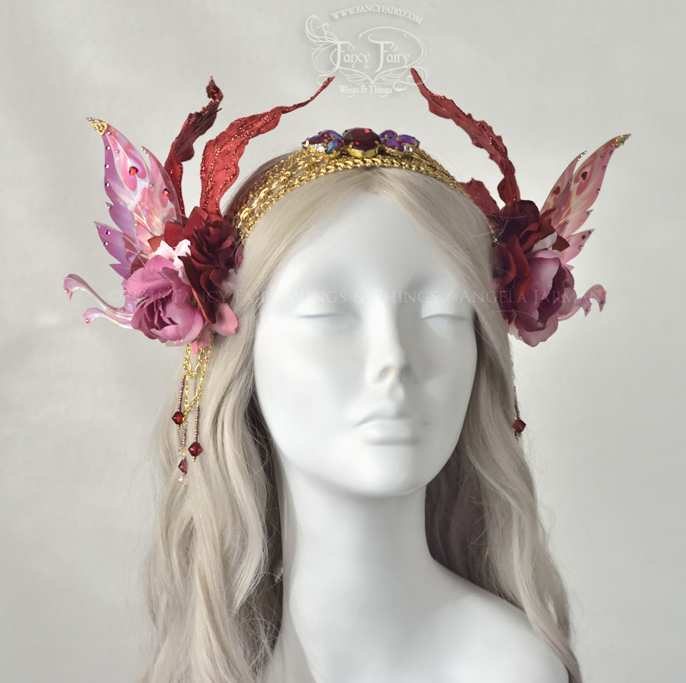 Valentine Fairy Headdress with Guinevere wings