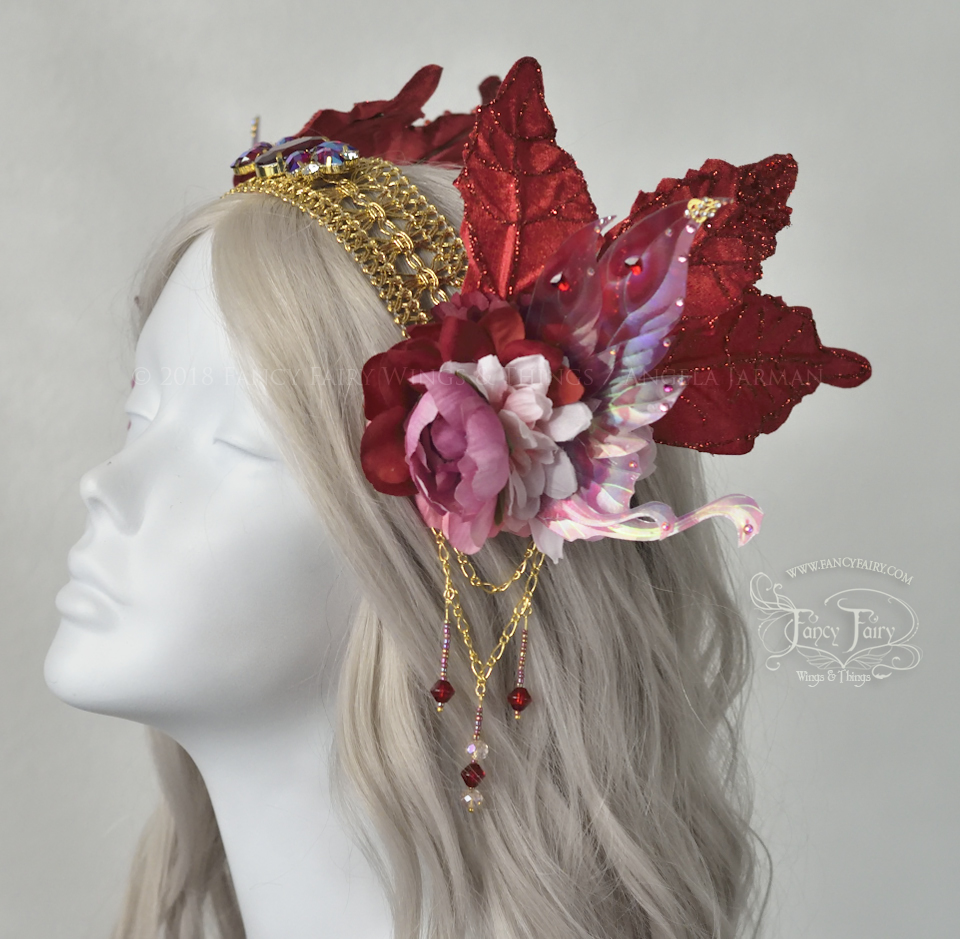 Valentine Fairy Headdress with Guinevere wings