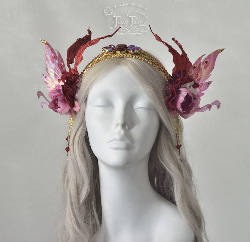 Valentine Fairy Headdress with Guinevere wings