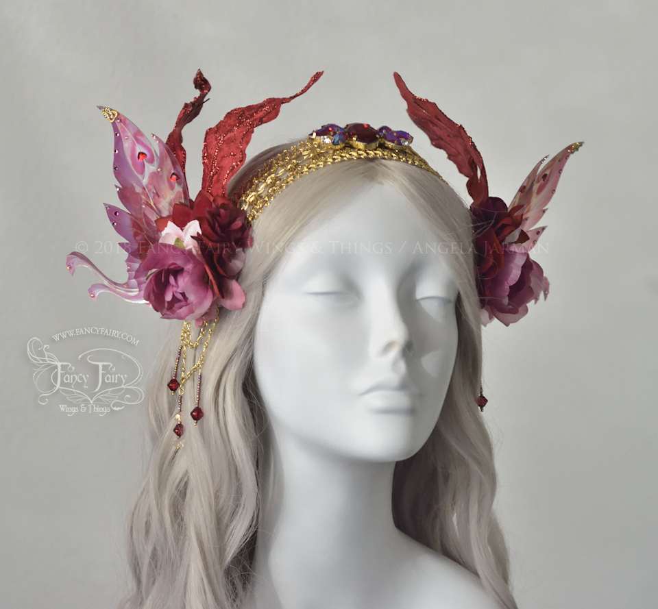 Valentine Fairy Headdress with Guinevere wings