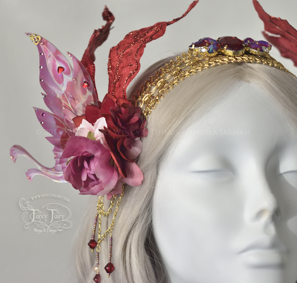 Valentine Fairy Headdress with Guinevere wings