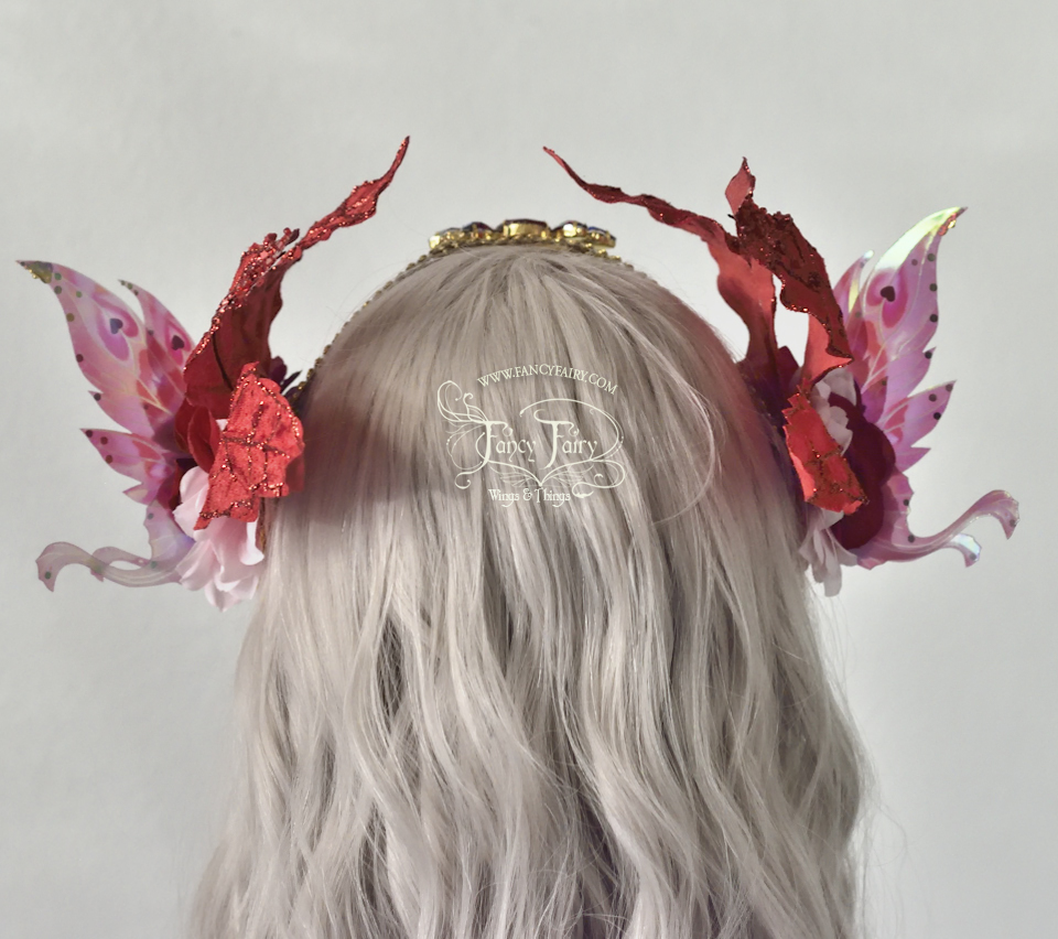 Valentine Fairy Headdress with Guinevere wings