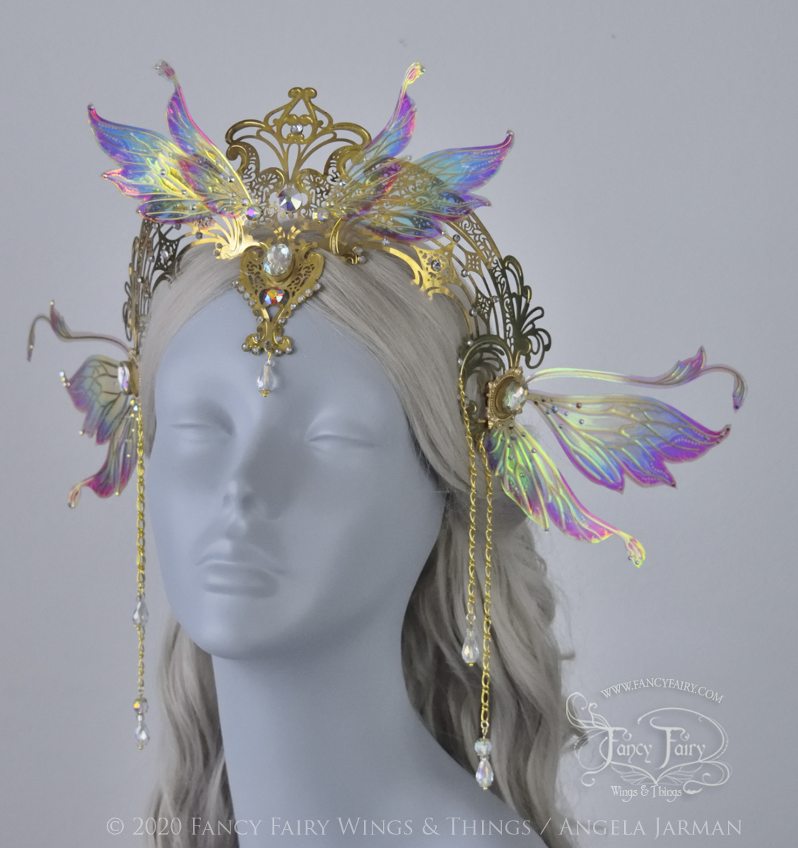 Vivienne Rainbow Fairy Queen Crown