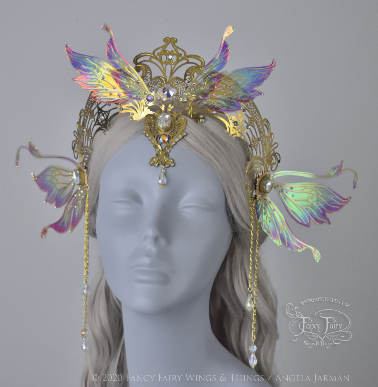 Vivienne Rainbow Fairy Queen Crown