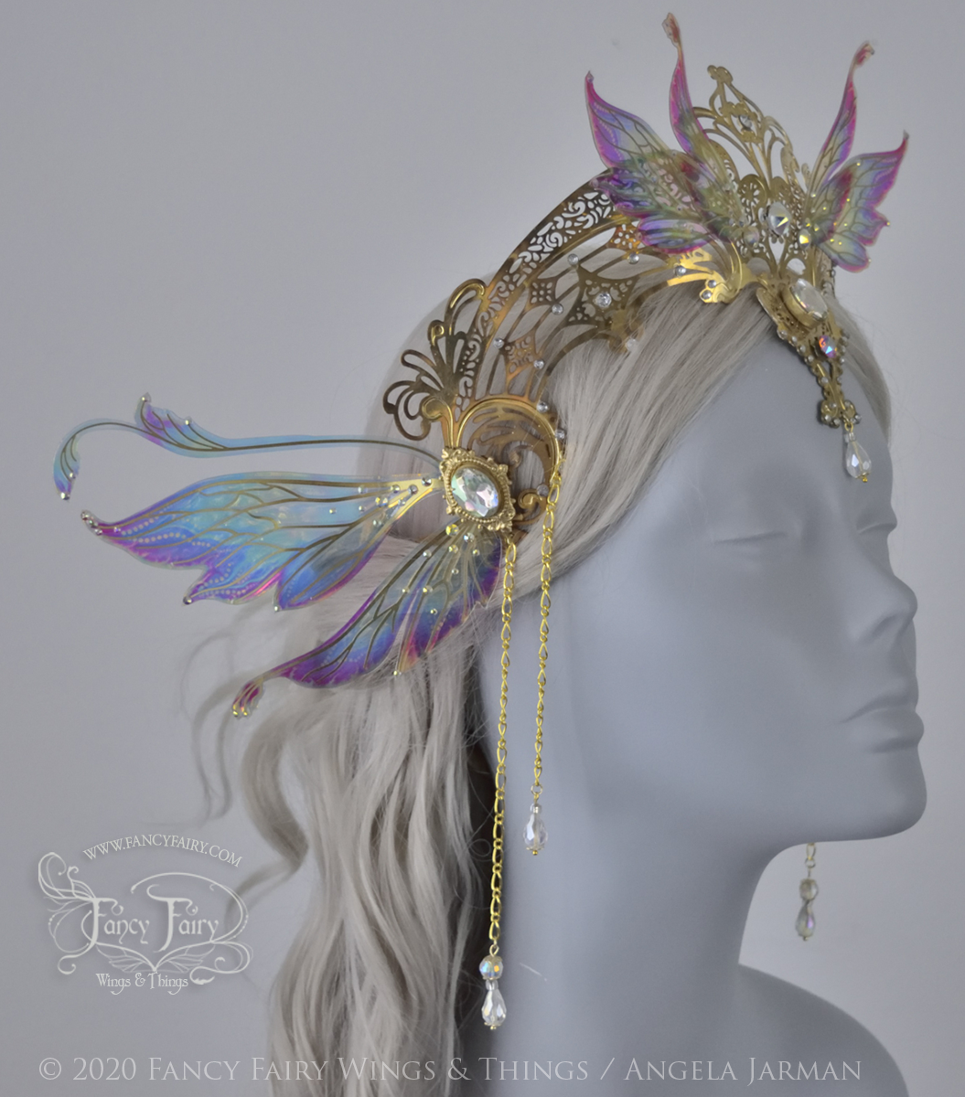 Vivienne Rainbow Fairy Queen Crown