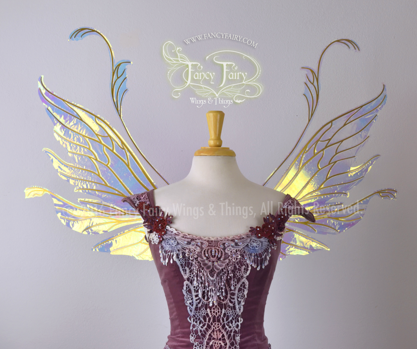 Made to Order Vivienne Iridescent Fairy Wings