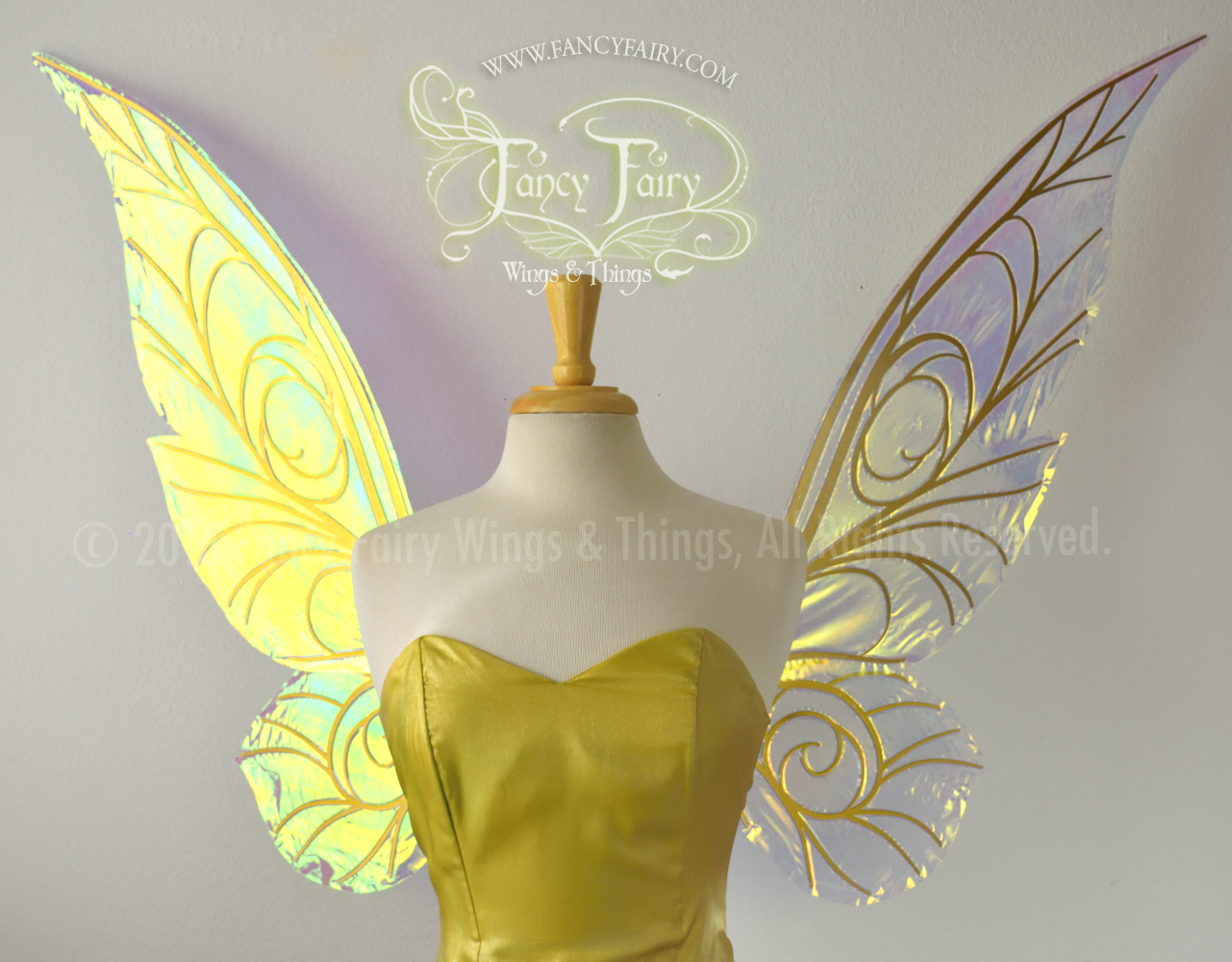 Made to Order Trinket Extra Large Iridescent Fairy Wings in Your Choice of Colors